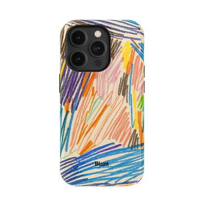 Static Lines iPhone Case