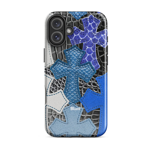 Leather Cross iPhone Case - Blunt Cases