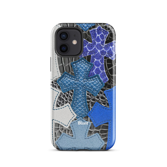 Leather Cross iPhone Case - Blunt Cases