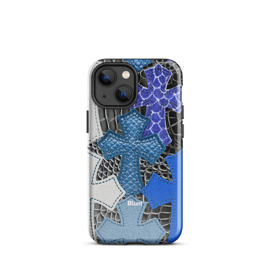 Leather Cross iPhone Case - Blunt Cases