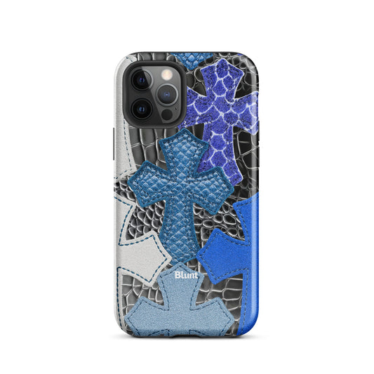 Leather Cross iPhone Case - Blunt Cases