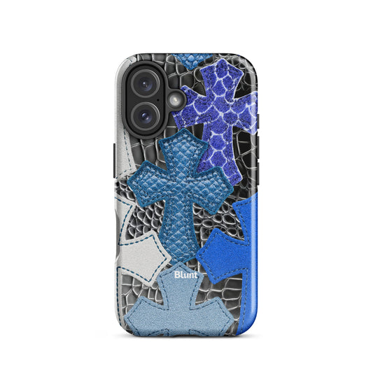 Leather Cross iPhone Case - Blunt Cases