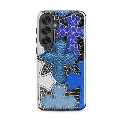 Leather Cross Samsung Case - Blunt Cases