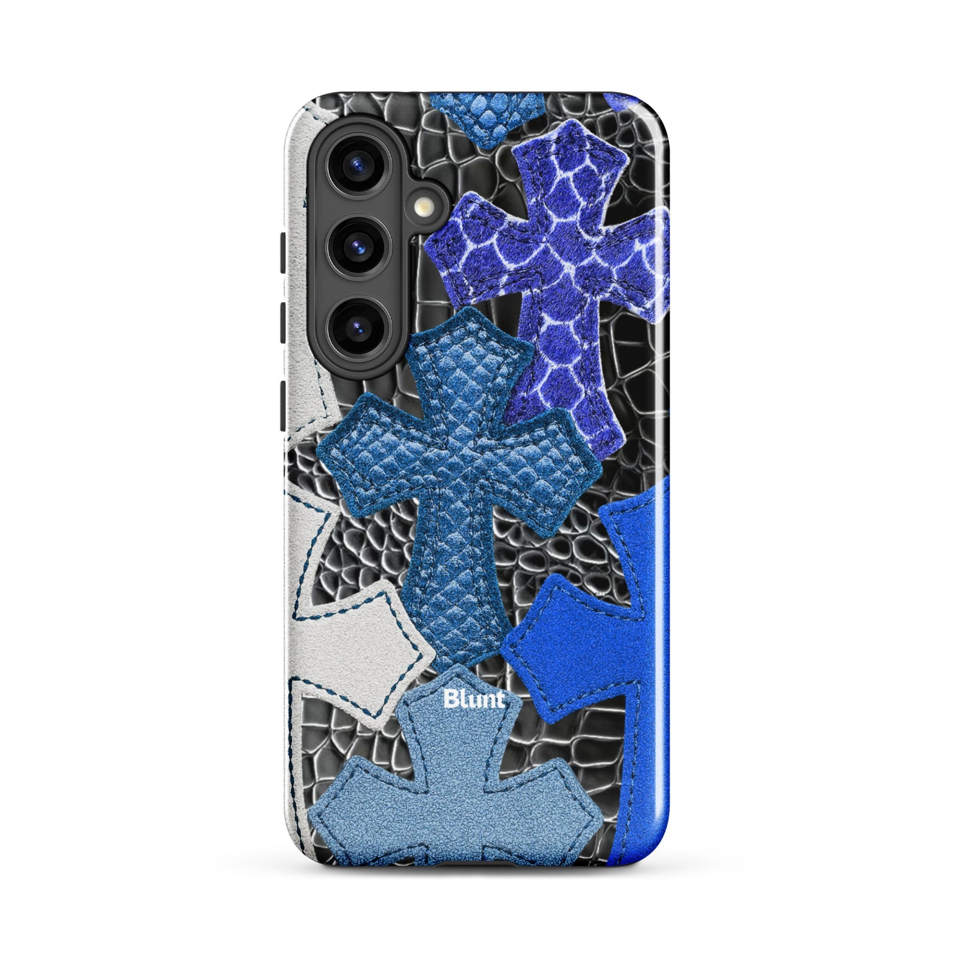 Leather Cross Samsung Case - Blunt Cases
