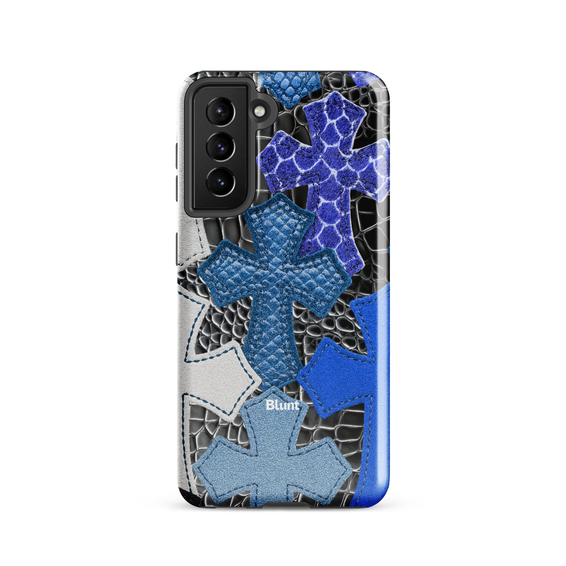 Leather Cross Samsung Case - Blunt Cases