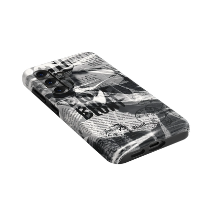 Black Love Letter Samsung Case
