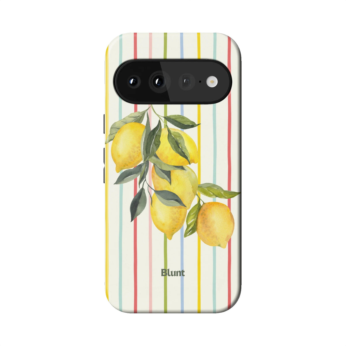 Lemon Lines Pixel Case - Blunt Cases