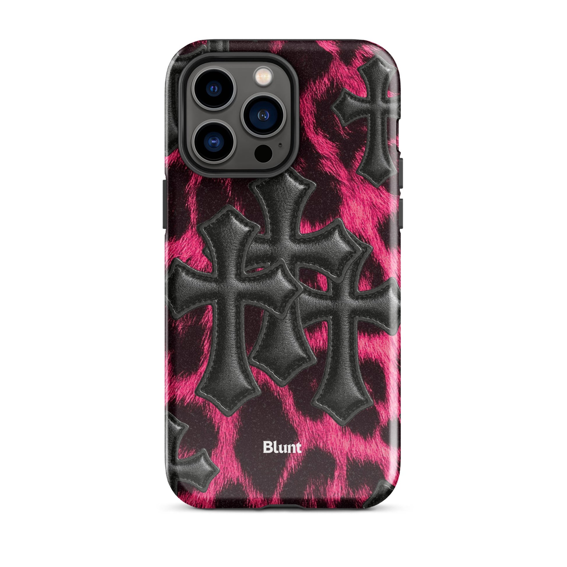 Leopard Cross iPhone Case - Blunt Cases