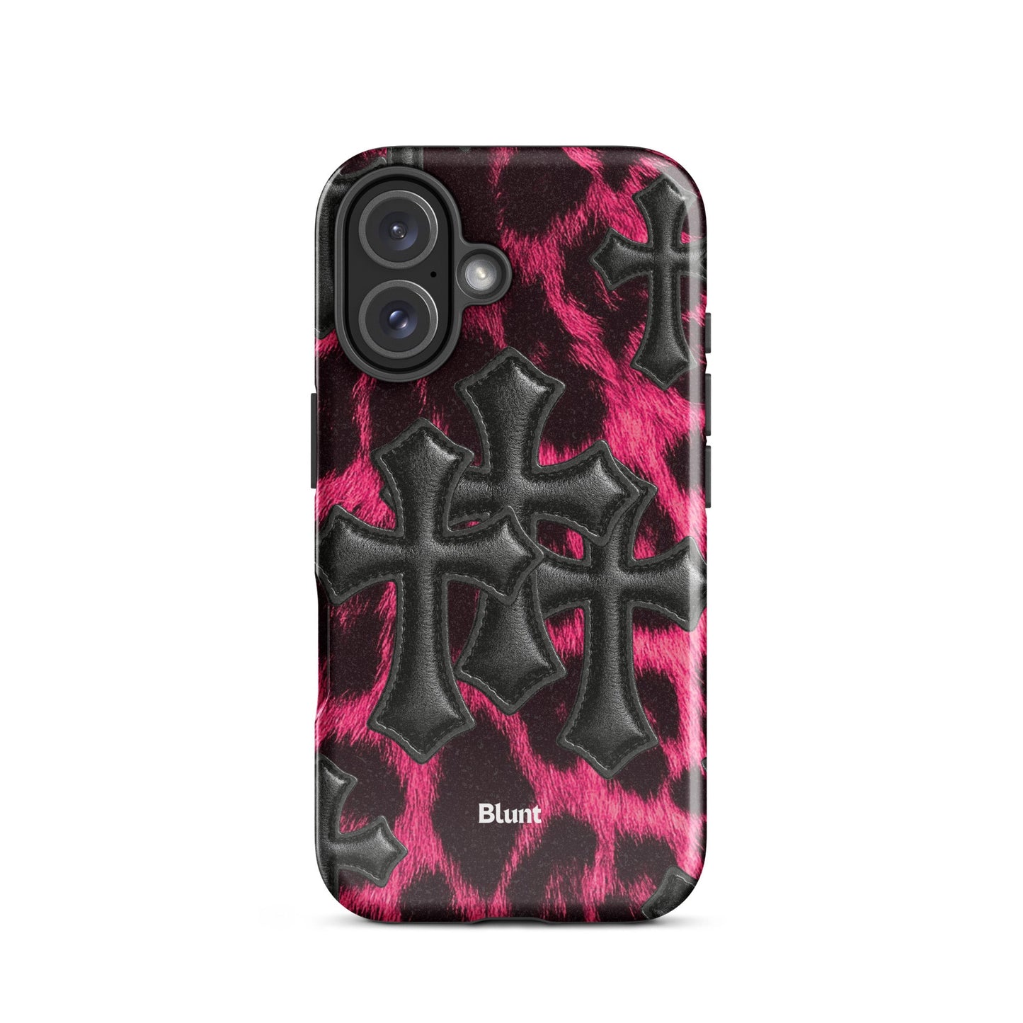 Leopard Cross iPhone Case - Blunt Cases
