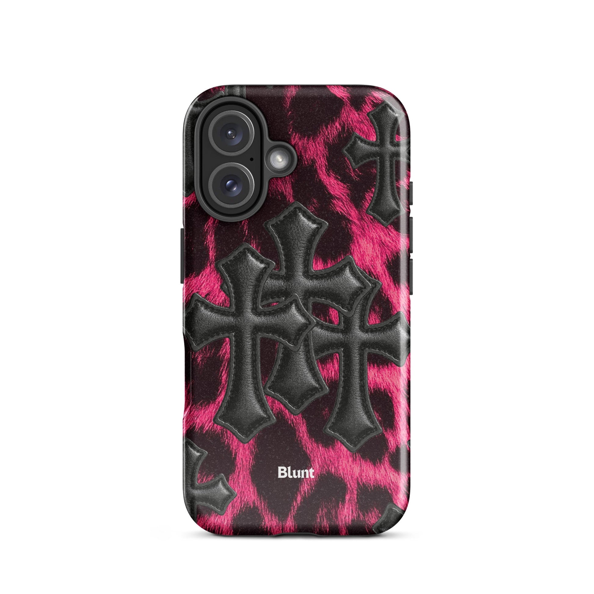 Leopard Cross iPhone Case - Blunt Cases