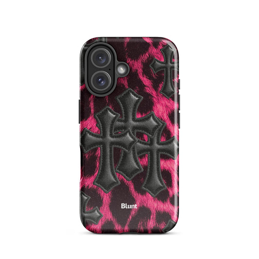 Leopard Cross iPhone Case - Blunt Cases