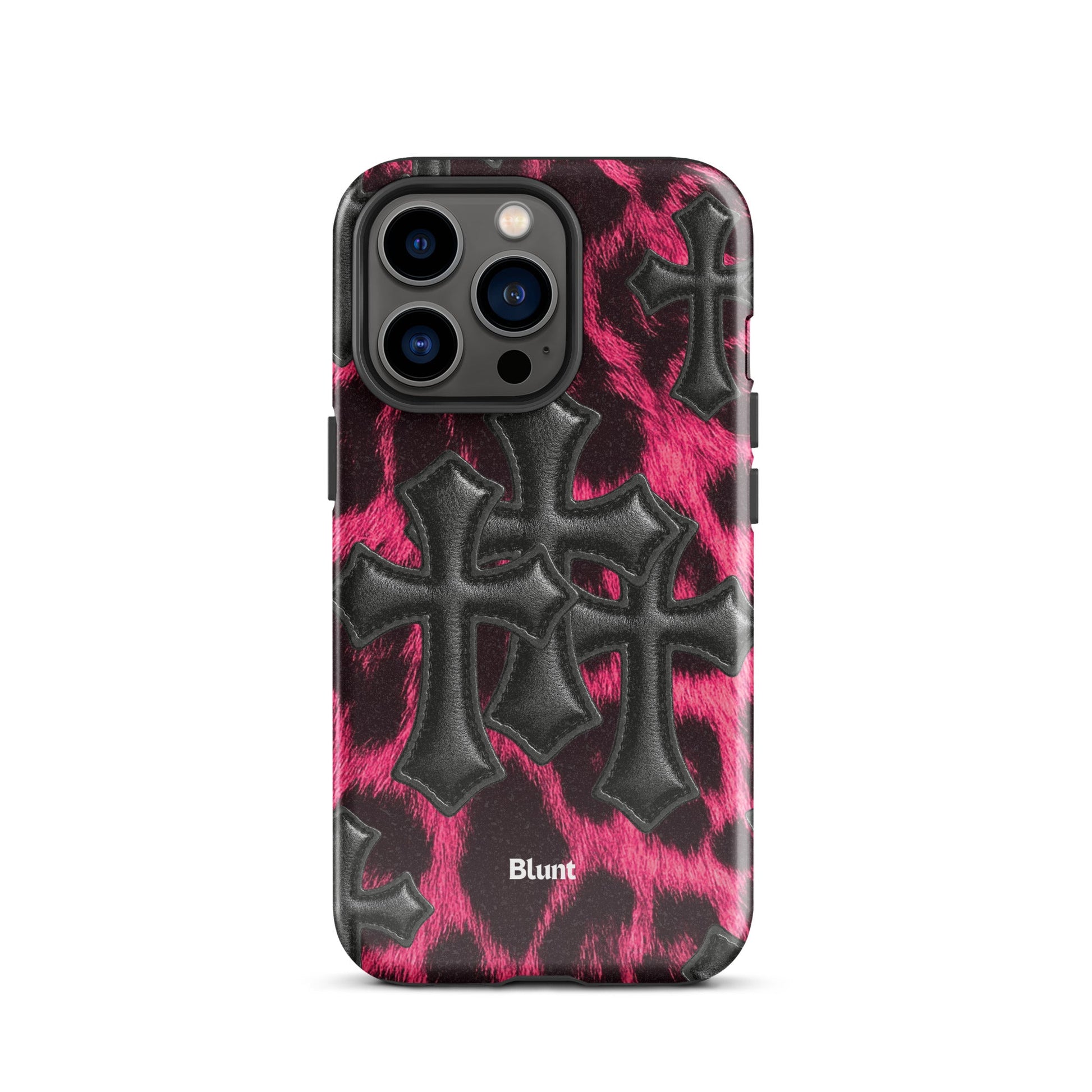 Leopard Cross iPhone Case - Blunt Cases