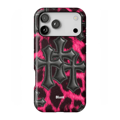 Leopard Cross iPhone Case - Blunt Cases