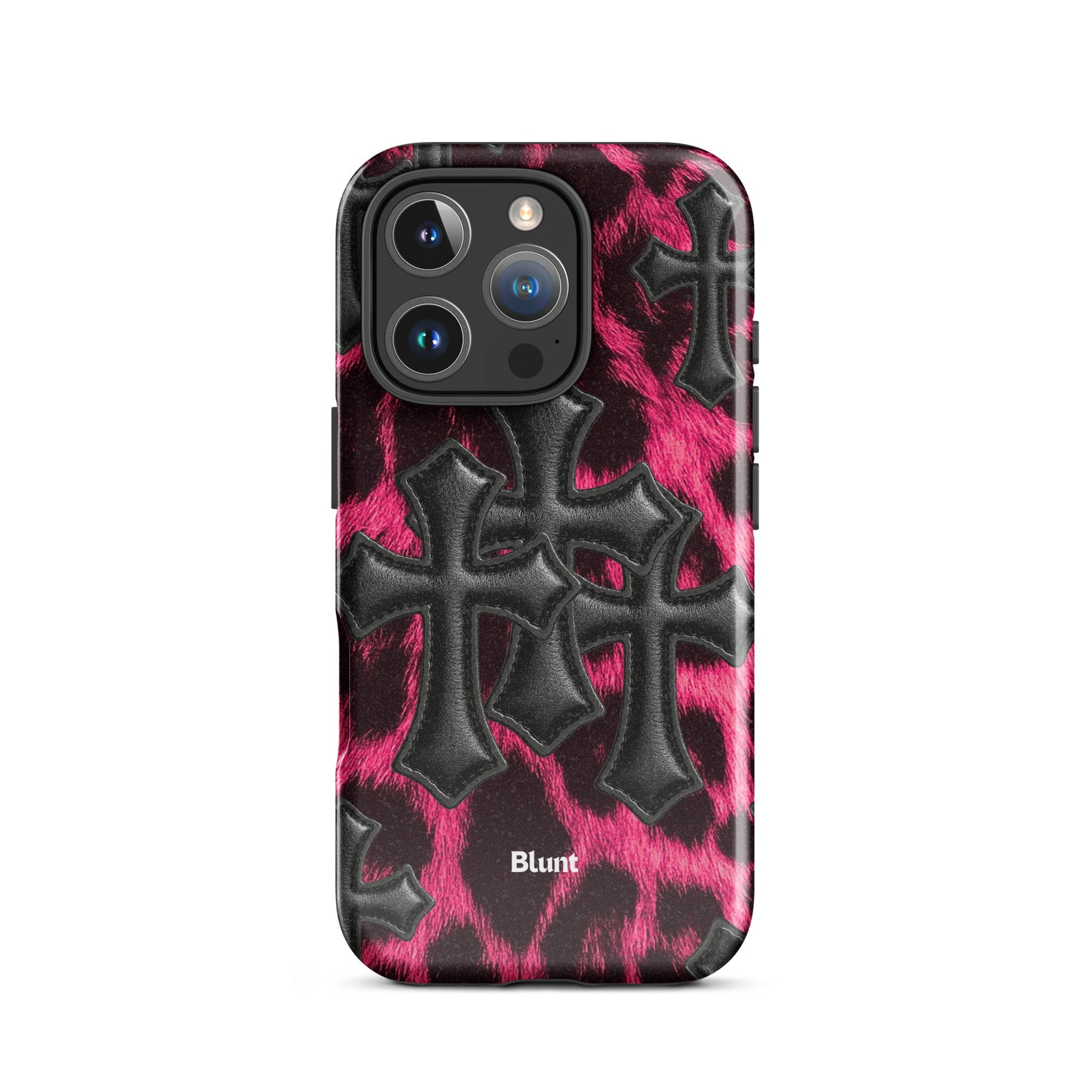 Leopard Cross iPhone Case - Blunt Cases