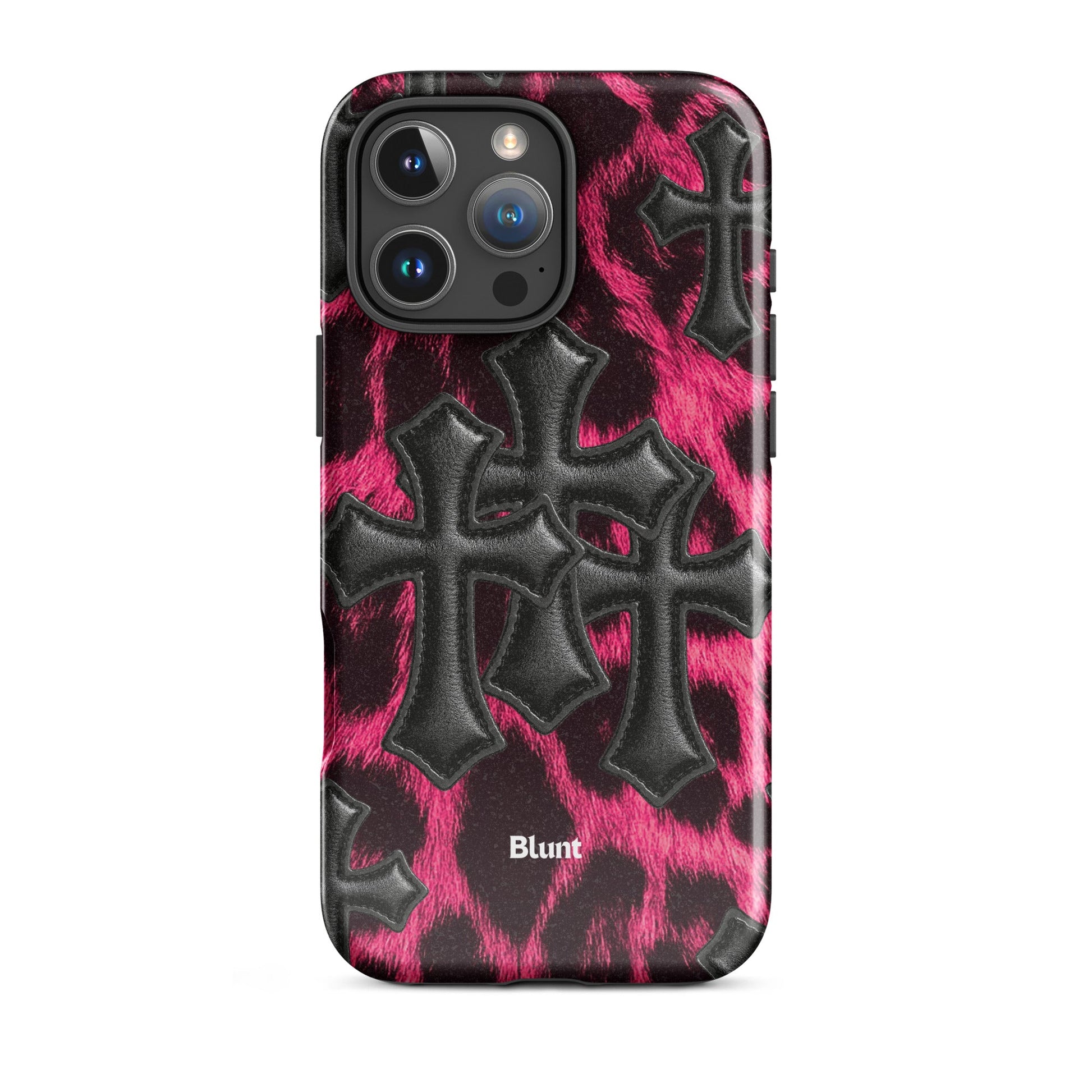 Leopard Cross iPhone Case - Blunt Cases