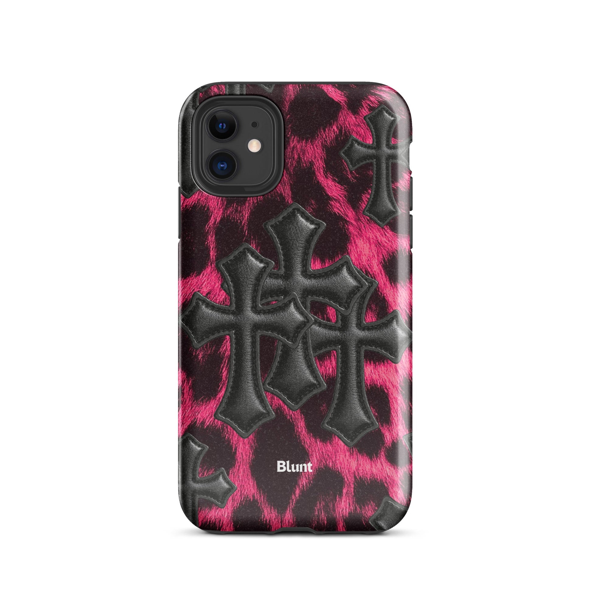 Leopard Cross iPhone Case - Blunt Cases