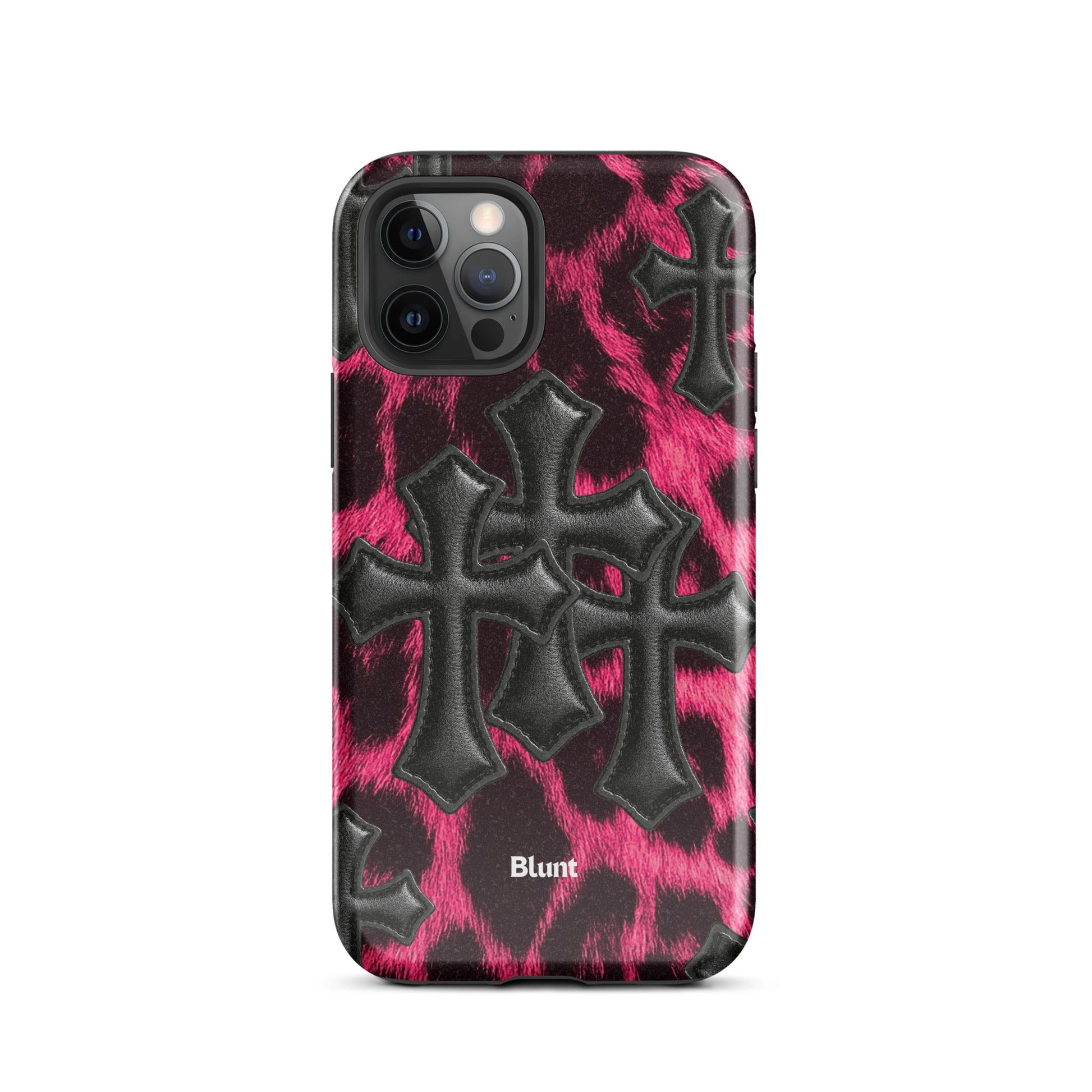 Leopard Cross iPhone Case - Blunt Cases