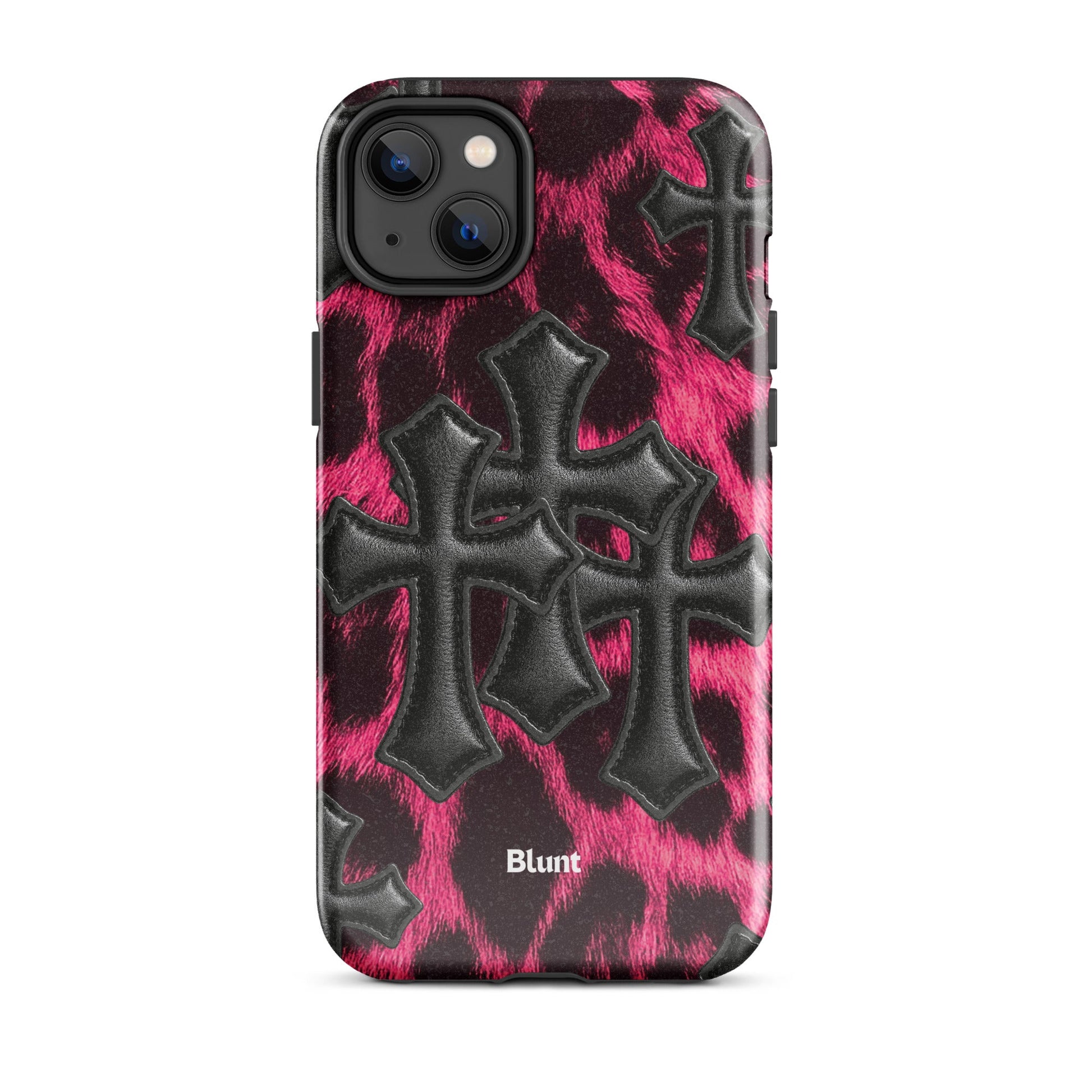 Leopard Cross iPhone Case - Blunt Cases