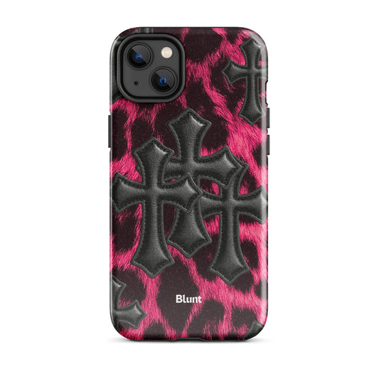Leopard Cross iPhone Case - Blunt Cases