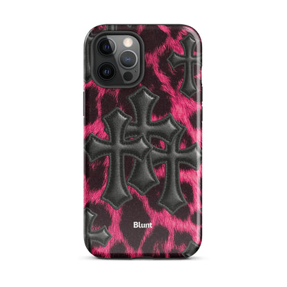 Leopard Cross iPhone Case - Blunt Cases