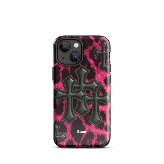 Leopard Cross iPhone Case - Blunt Cases
