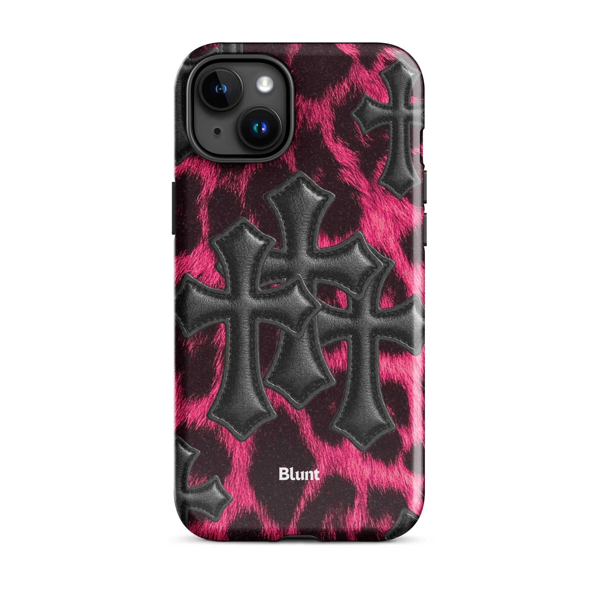 Leopard Cross iPhone Case - Blunt Cases