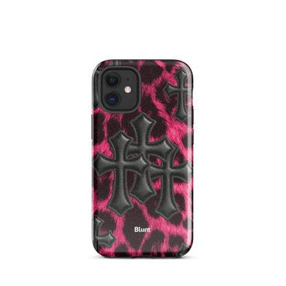 Leopard Cross iPhone Case - Blunt Cases