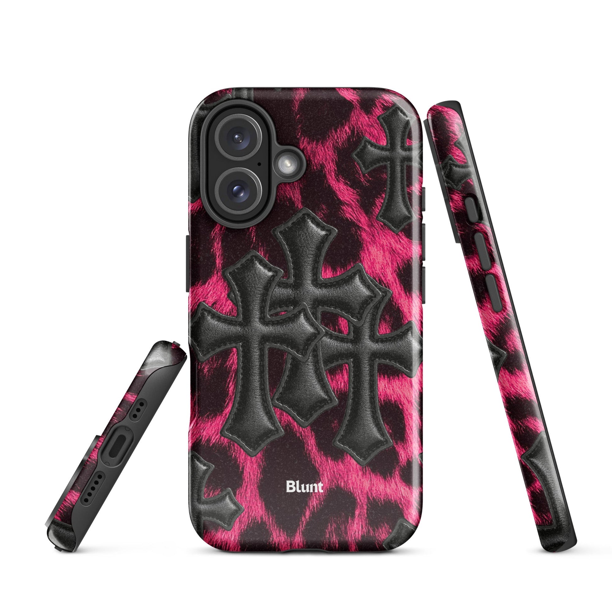 Leopard Cross iPhone Case - Blunt Cases