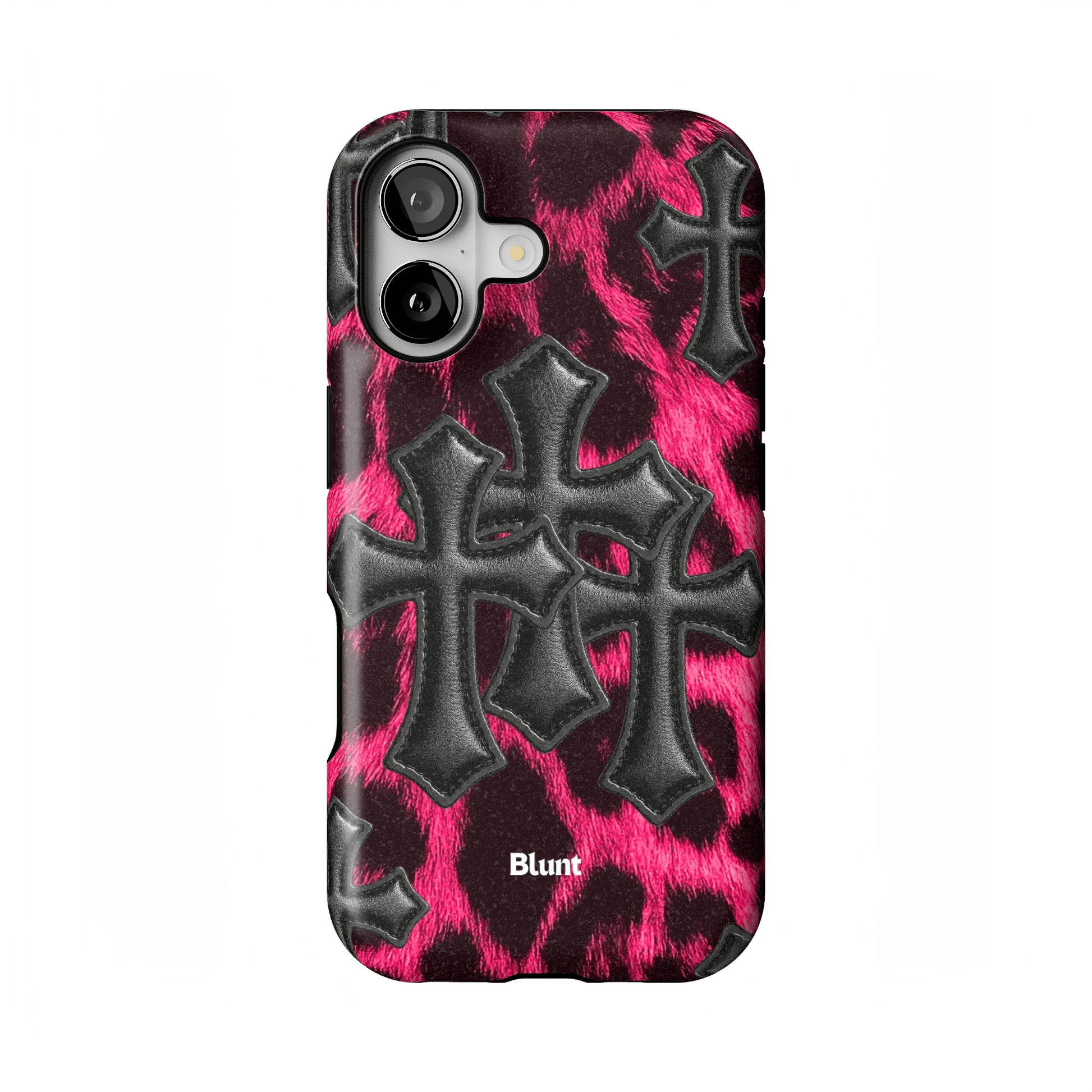 Leopard Cross iPhone Case - Blunt Cases