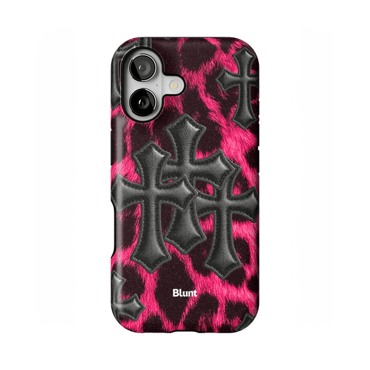 Leopard Cross iPhone Case - Blunt Cases