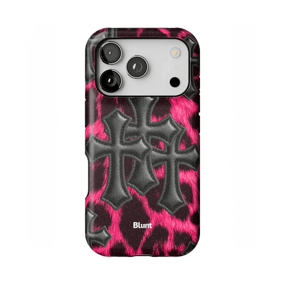 Leopard Cross iPhone Case - Blunt Cases