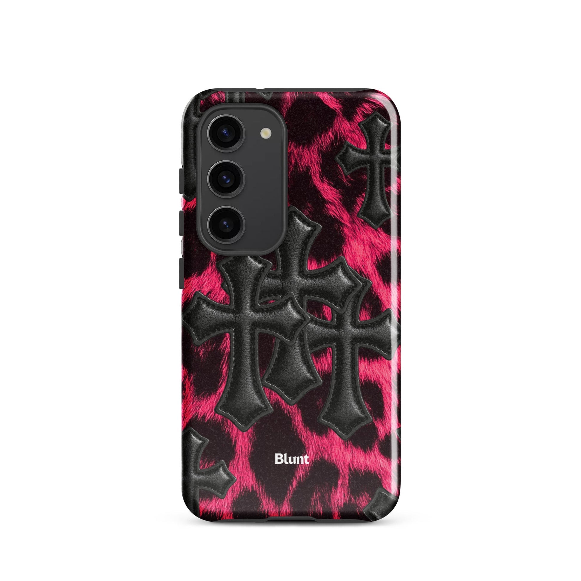 Leopard Cross Samsung Case - Blunt Cases