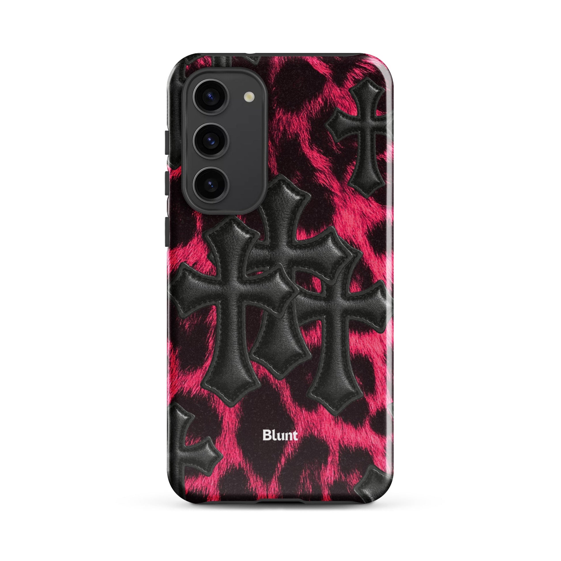 Leopard Cross Samsung Case - Blunt Cases