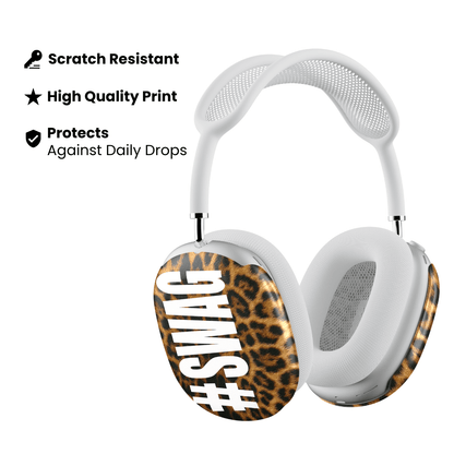 Leopard Swag AirPod Max Case - Blunt Cases