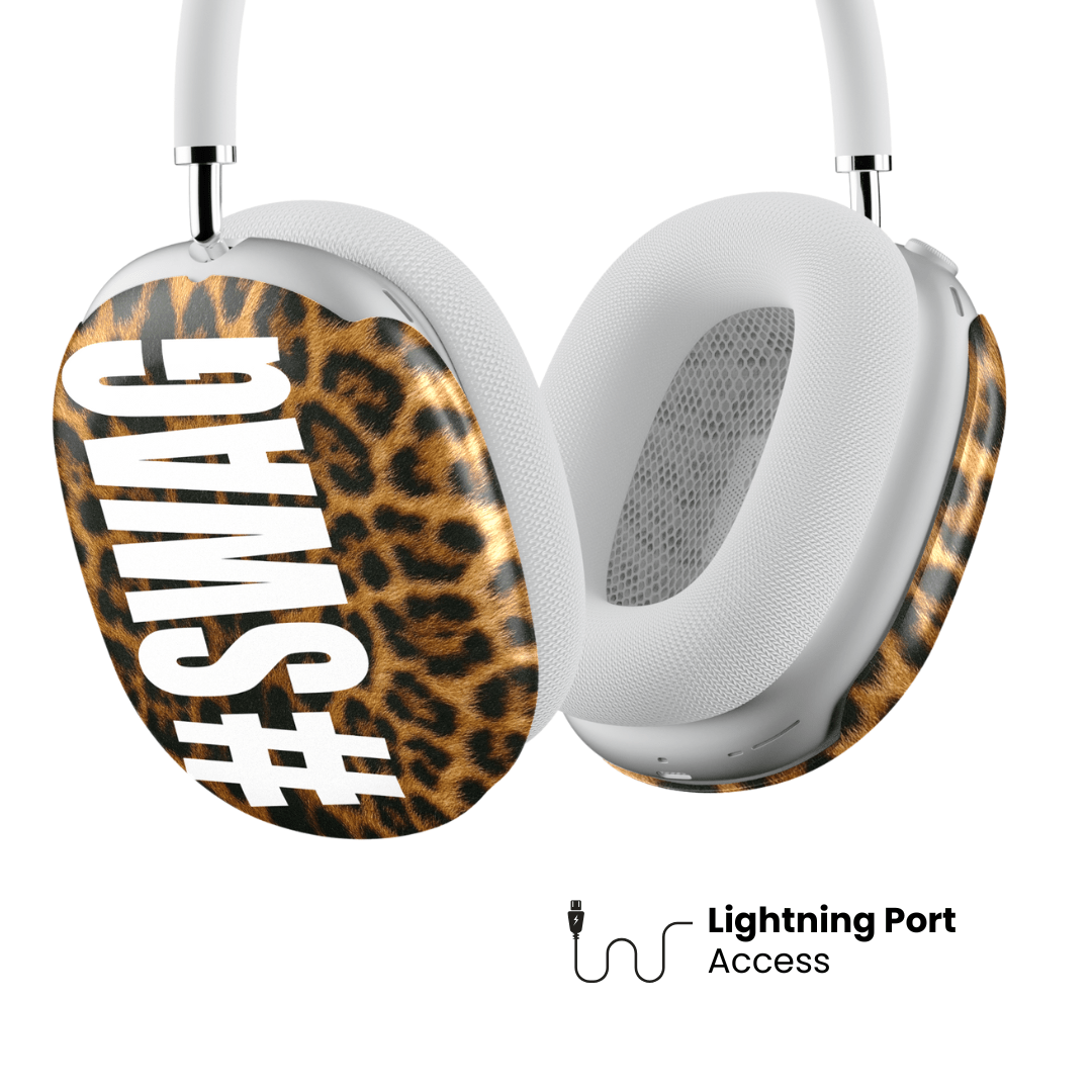 Leopard Swag AirPod Max Case - Blunt Cases