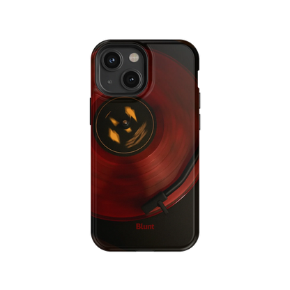 Crimson Echo iPhone Case