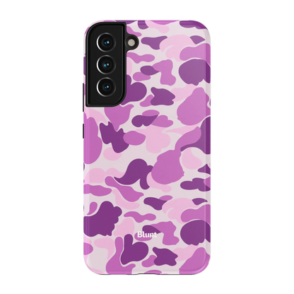 Purple Camo Samsung Case