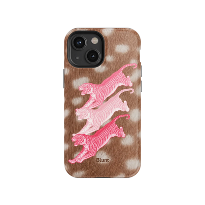 Pink Tiger Doll iPhone Case