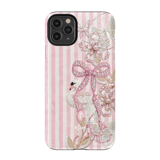 Striped Grace iPhone Case