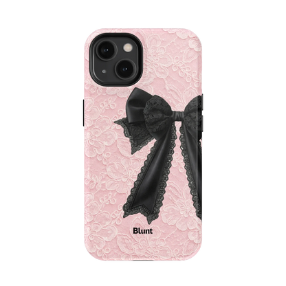 Blushed Bow iPhone Case