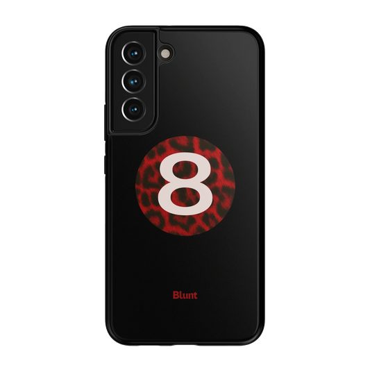 Red Cheetah Magic 8 Samsung Case