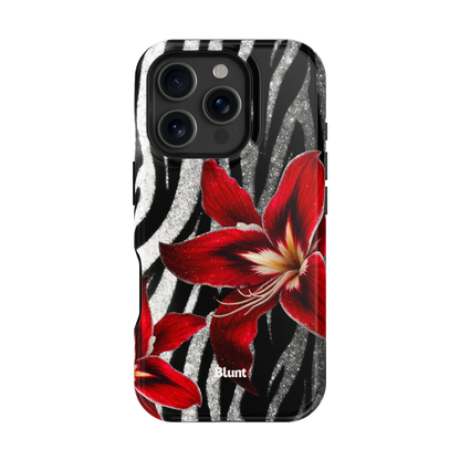 Zebra Rouge iPhone Case