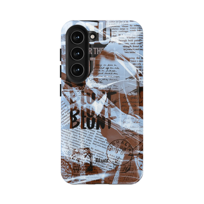 Blue Love Letter Samsung Case