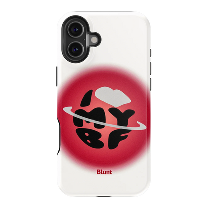 Red Aura Boyfriend iPhone Case