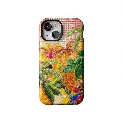 Tropical-Luxe-iphone-case-iPhone 13 Mini-1