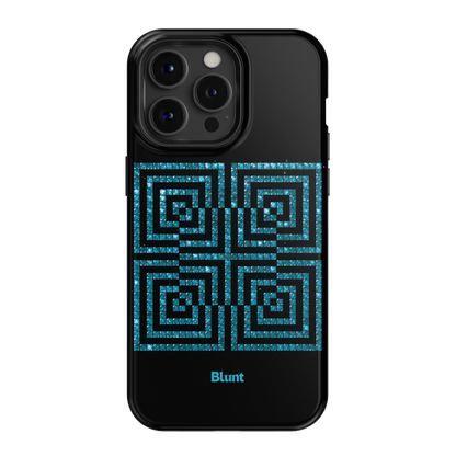 Grid iPhone Case