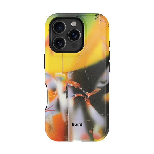 Golden Blur iPhone Case