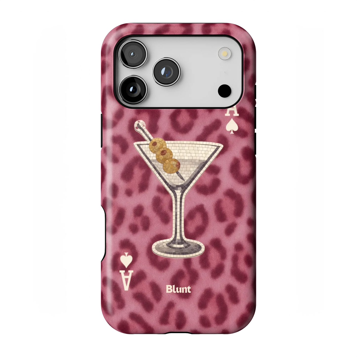 Pink Cheetah Dirty Martini iPhone Case