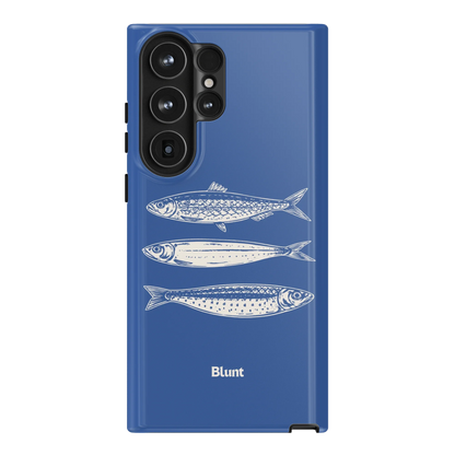 Blue Fins Samsung Case