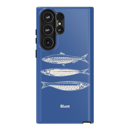 Blue Fins Samsung Case